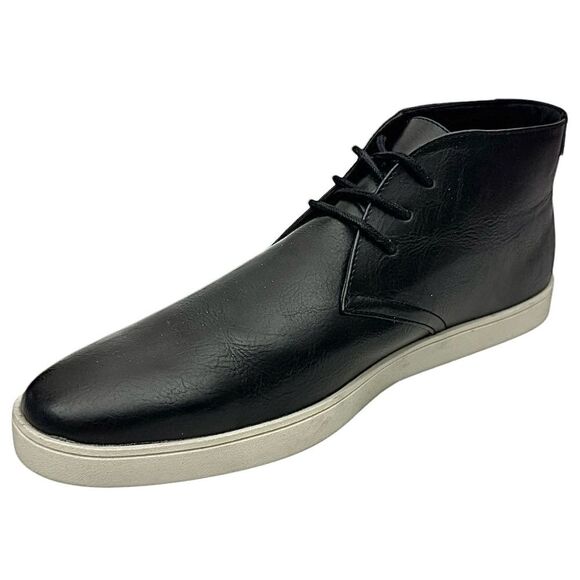 Alfani Barrett Black Leather Chukka Boots Men’s Size 10 M Macy’s Dress main image 4